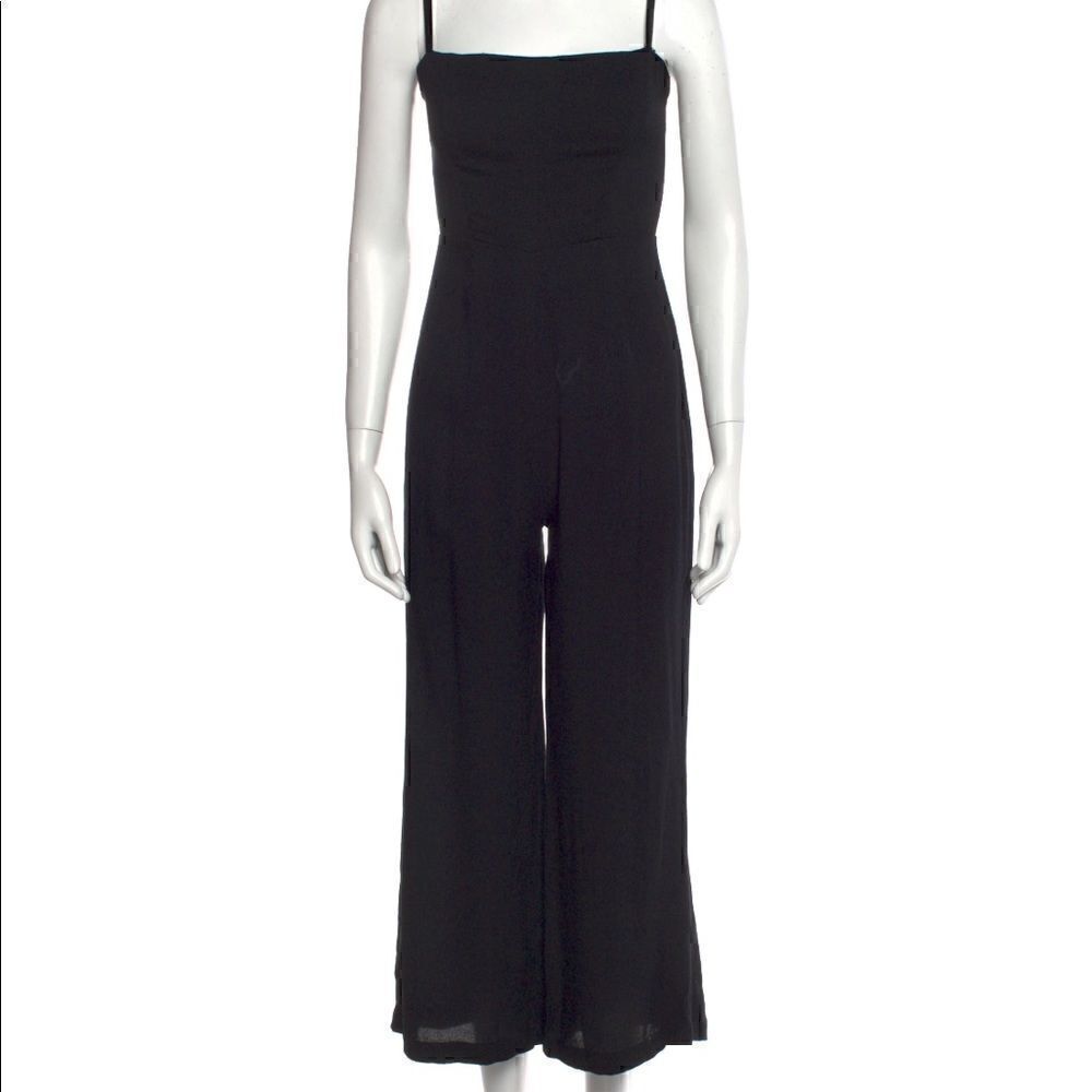 Reformation Black Pant Jumpsuit Size 2 Romper Dress